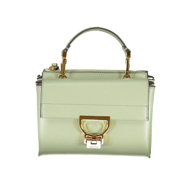 Green Leather Handbag Coccinelle