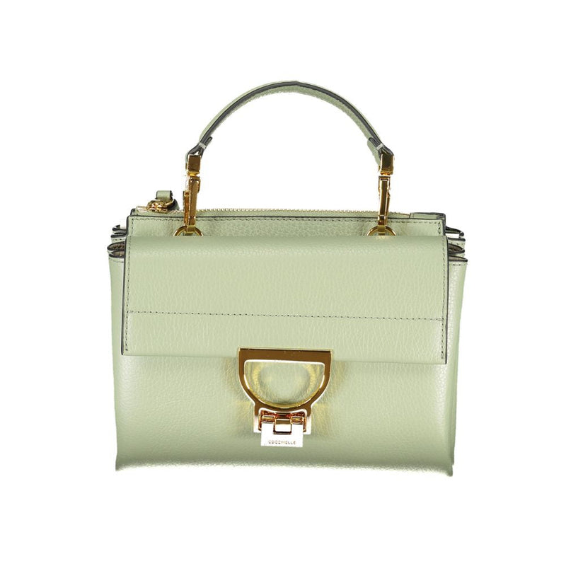 Green Leather Handbag Coccinelle