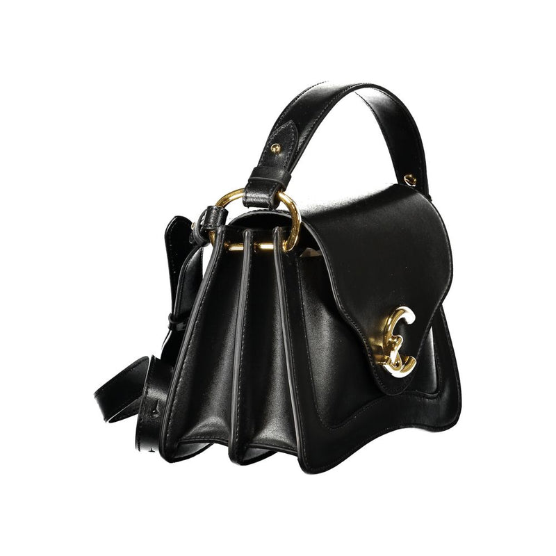 Black Leather Handbag Coccinelle