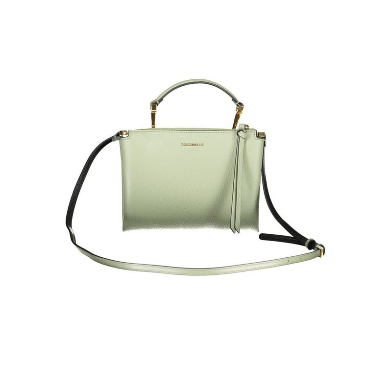 Green Leather Handbag Coccinelle