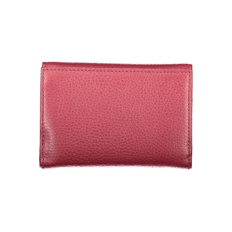 Purple Leather Wallet Coccinelle