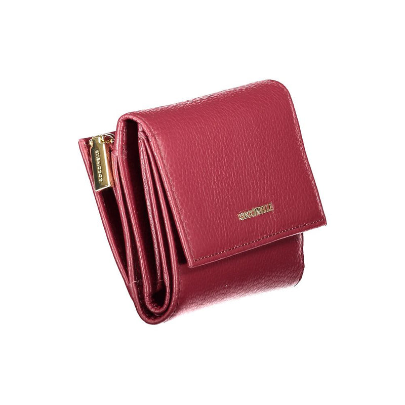 Purple Leather Wallet Coccinelle