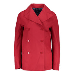 Red Cotton Jackets & Coat Gant