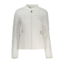 White Polyethylene Jackets & Coat Guess Jeans
