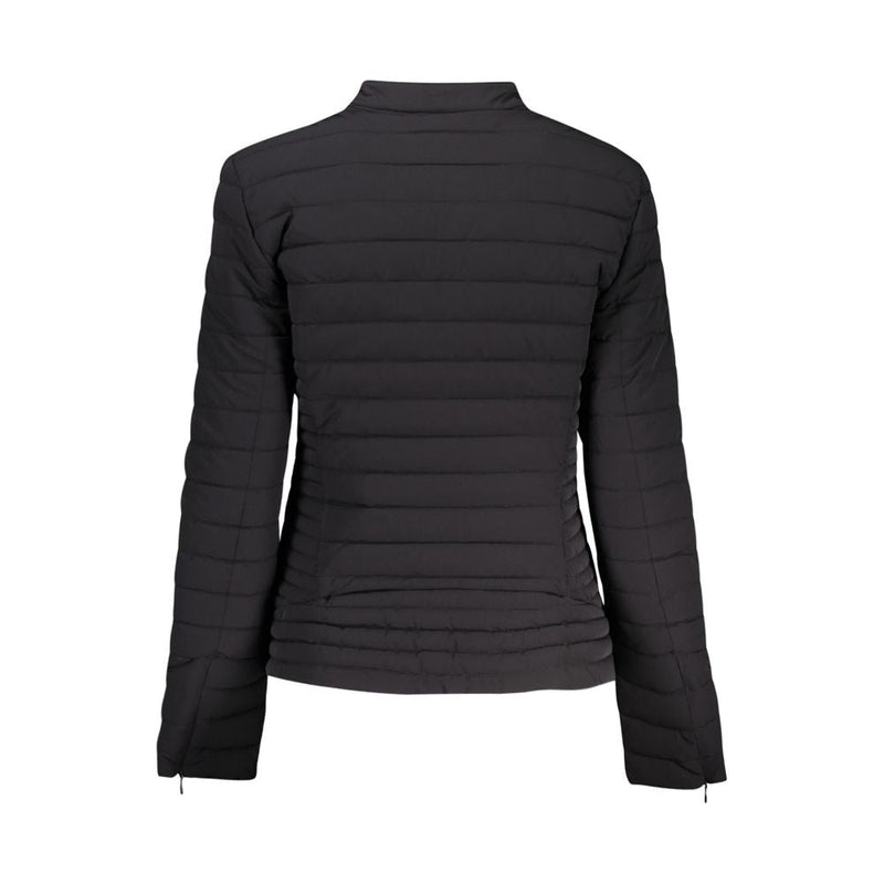 Black Polyethylene Jackets & Coat Guess Jeans