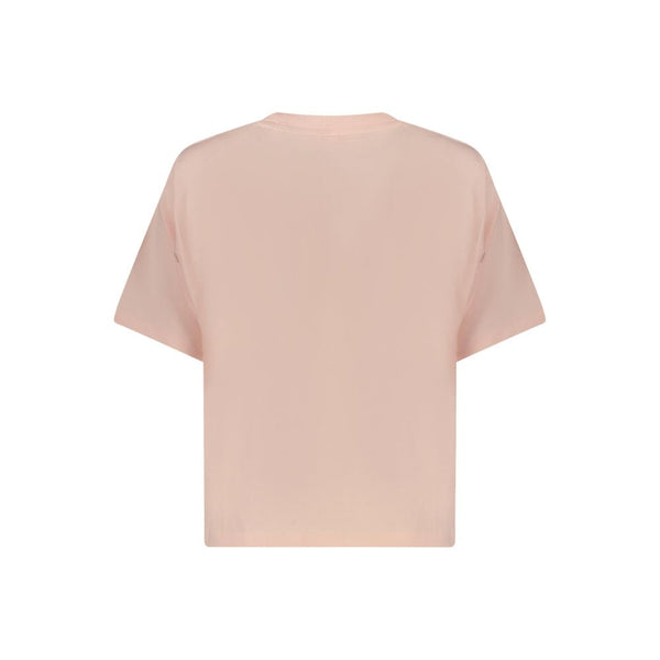 Pink Cotton Tops & T-Shirt Guess Jeans