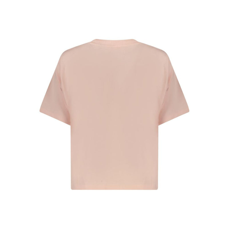 Pink Cotton Tops & T-Shirt Guess Jeans