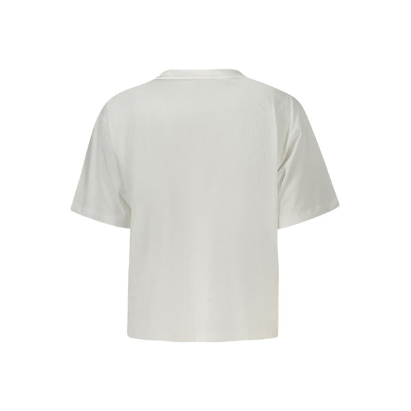 White Cotton Tops & T-Shirt Guess Jeans