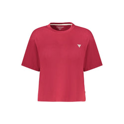 Red Cotton Tops & T-Shirt Guess Jeans
