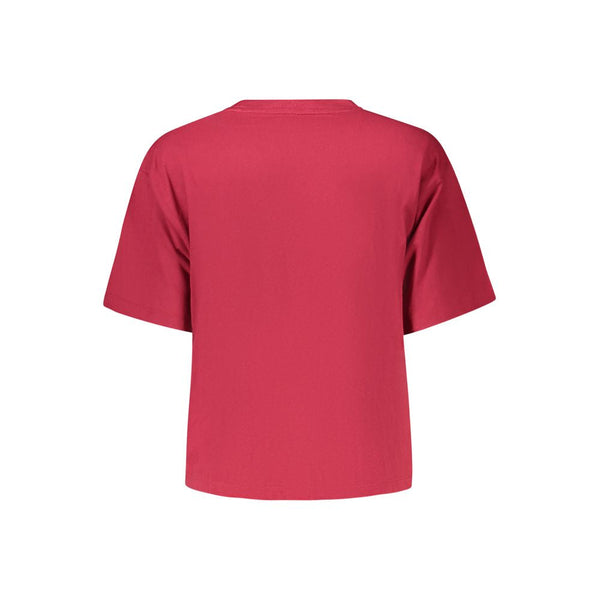 Red Cotton Tops & T-Shirt Guess Jeans