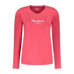Red Cotton Tops & T-Shirt Pepe Jeans