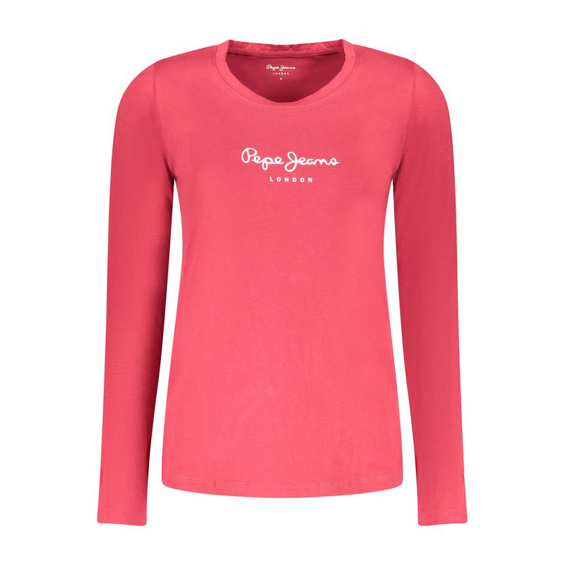 Red Cotton Tops & T-Shirt Pepe Jeans