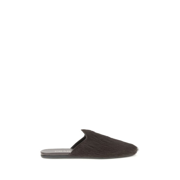 Leather Mules Prada