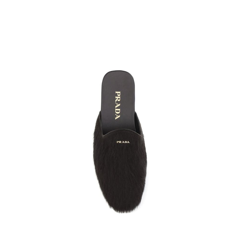 Leather Mules Prada