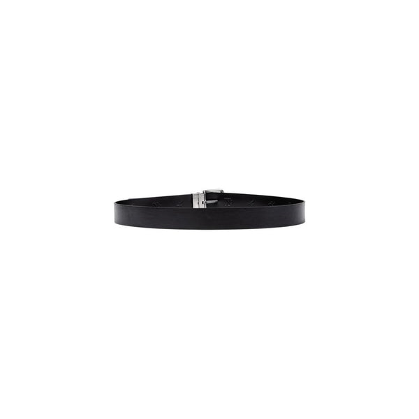 Black Leather Belt Calvin Klein Jeans