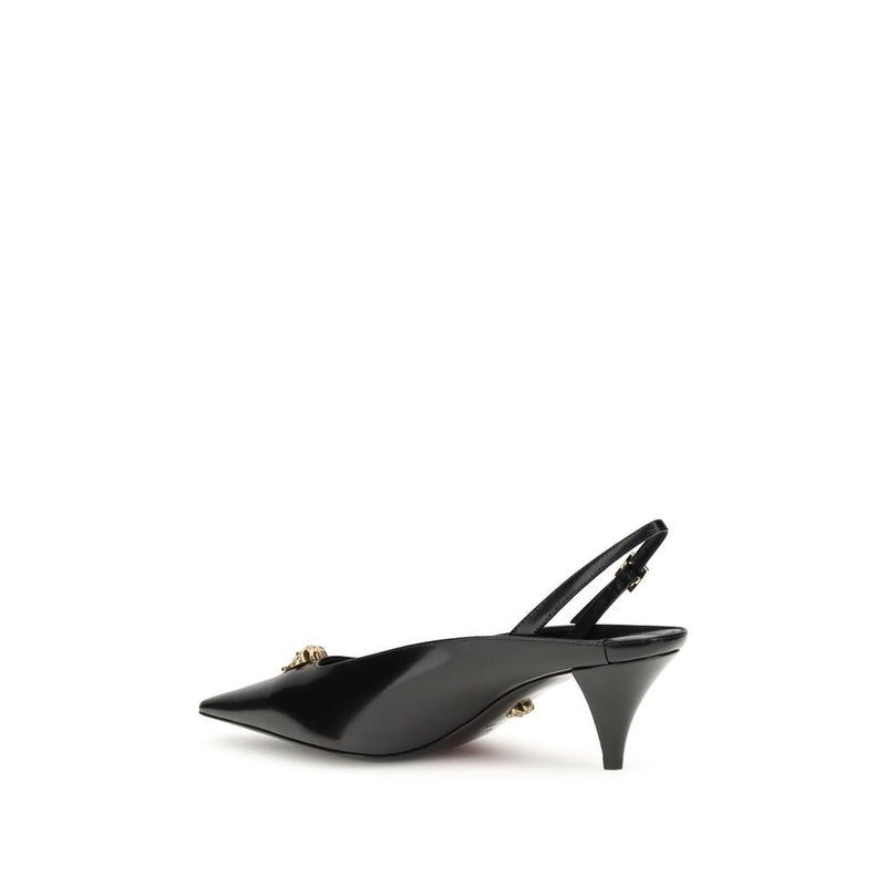 La Medusa slingback Pumps Versace
