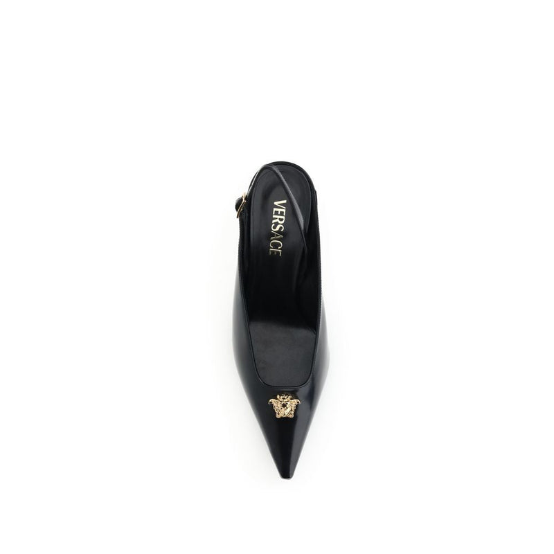 La Medusa slingback Pumps Versace