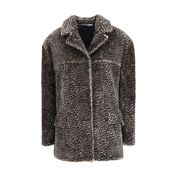 Spotted patterned Fur Jacket Salvatore Santoro