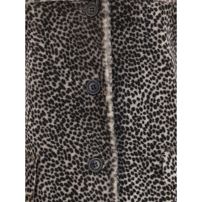 Spotted patterned Fur Jacket Salvatore Santoro