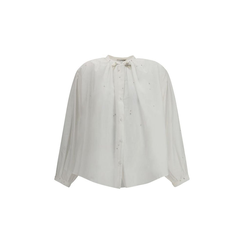 Voile Shirt with embroidery Forte_Forte