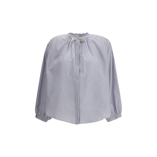 Voile Shirt with embroidery Forte_Forte