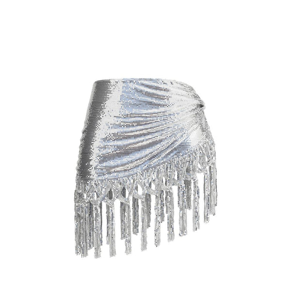 Silver Belt Rabanne