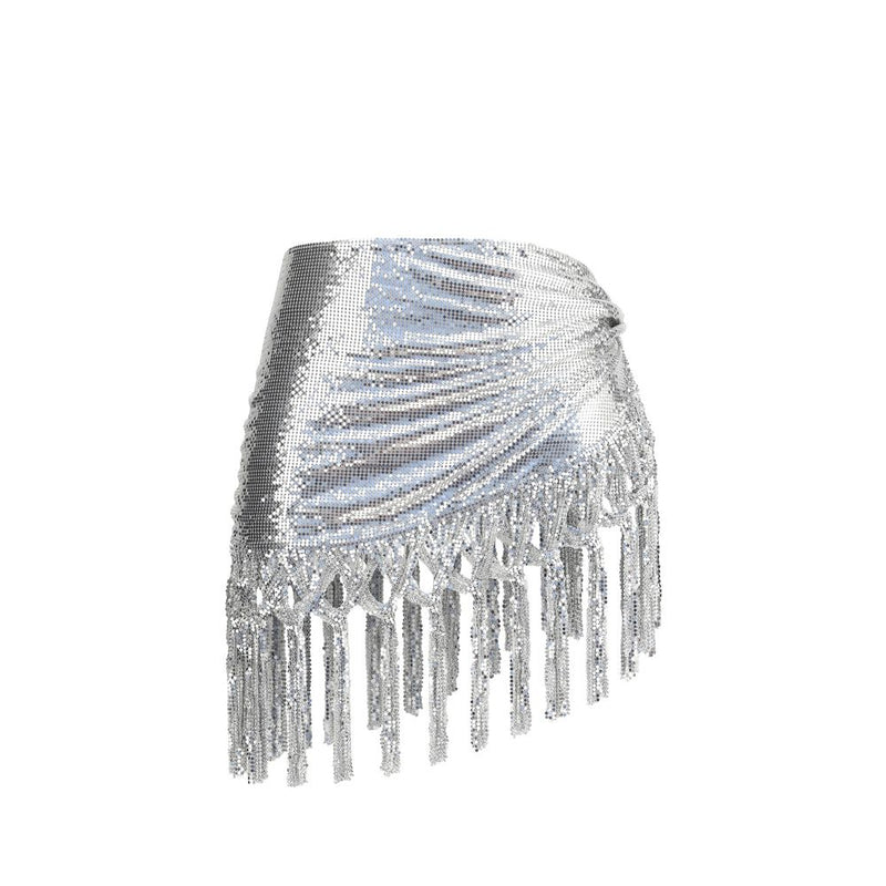 Silver Belt Rabanne