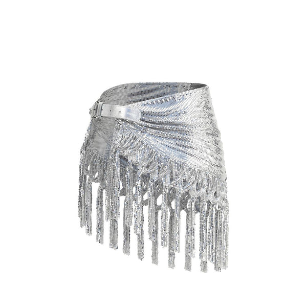 Silver Belt Rabanne