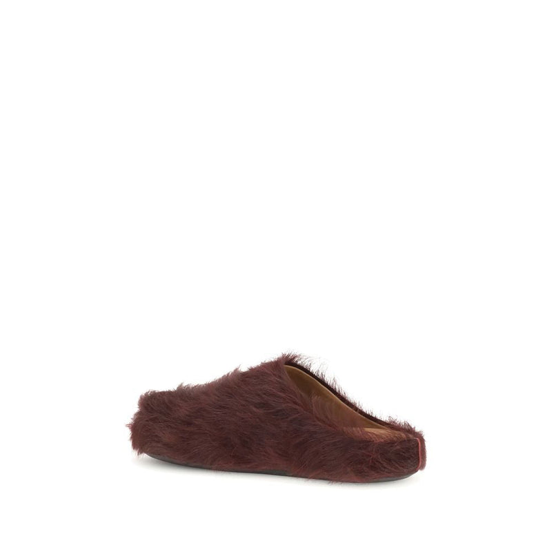 Long-haired calfskin Fussbett Mules Marni
