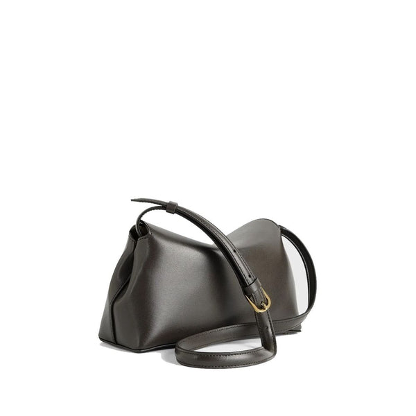 T-Lock leather clutch Bag TOTEME