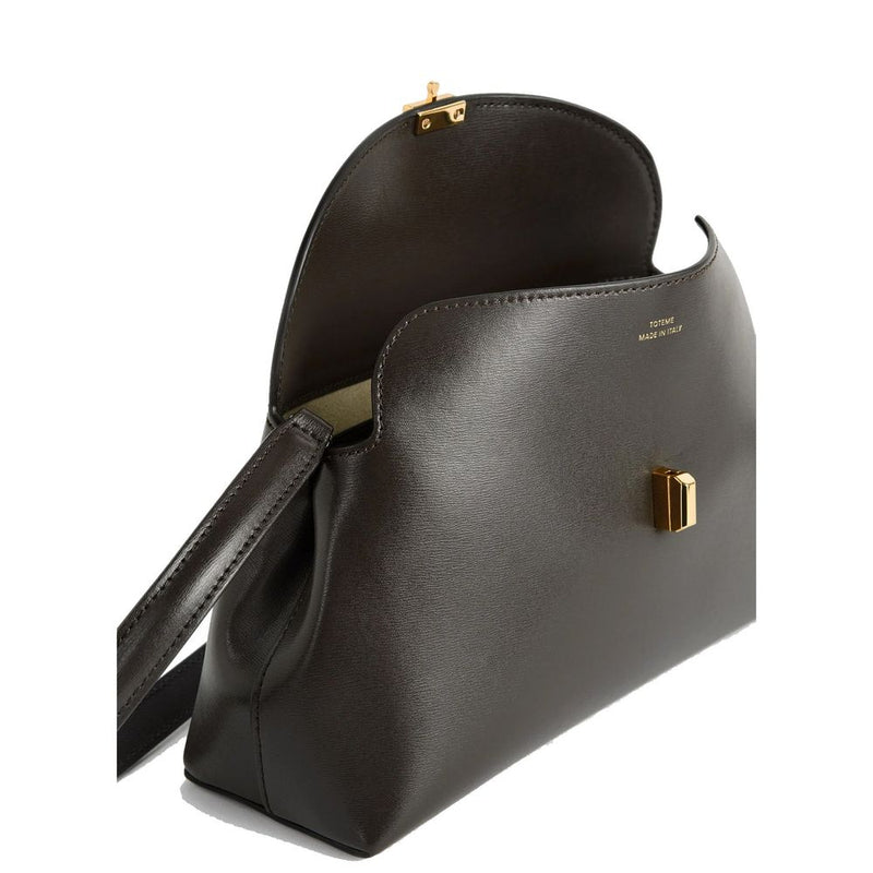 T-Lock leather clutch Bag TOTEME