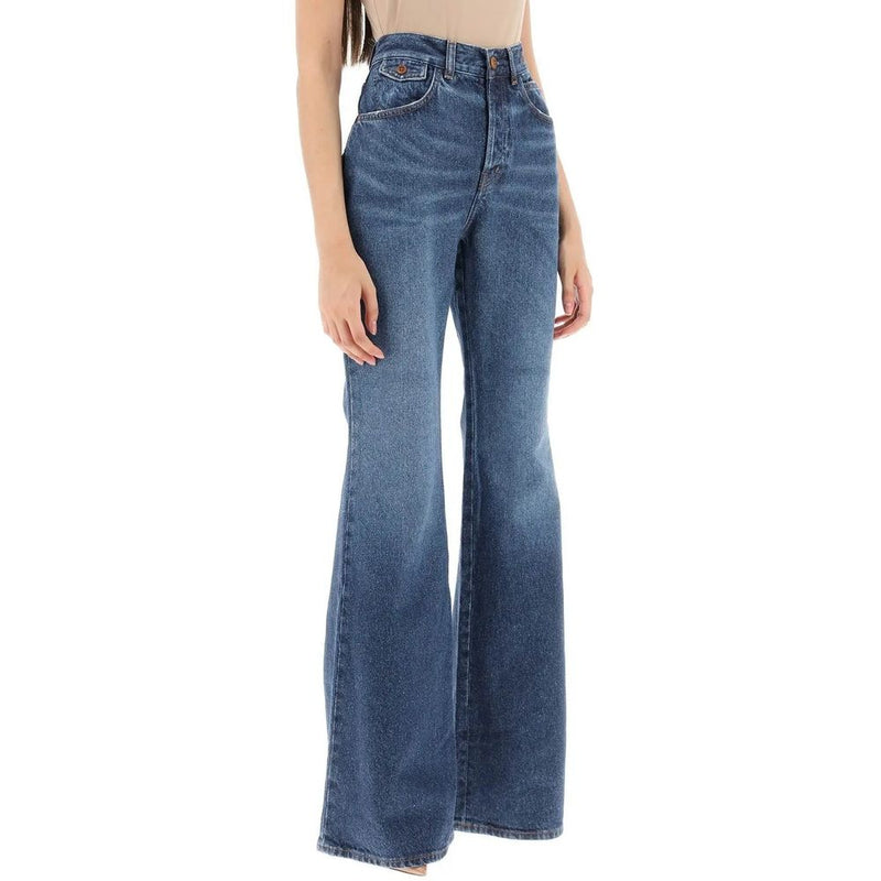 Chloé Merapi Cotton Denim Jeans Chloé