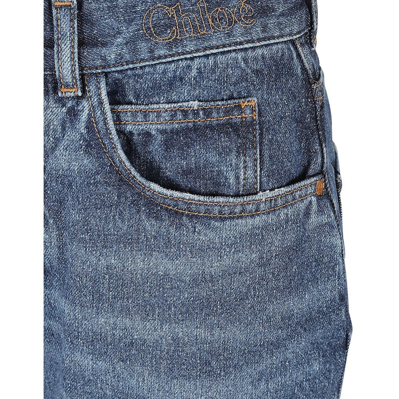 Chloé Merapi Cotton Denim Jeans Chloé