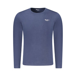 Blue Cotton T-Shirt Pepe Jeans