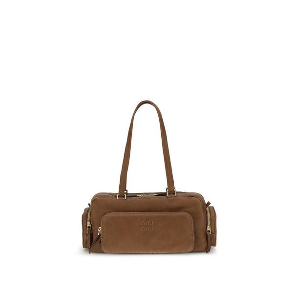 Suede Shoulder Bag Miu Miu