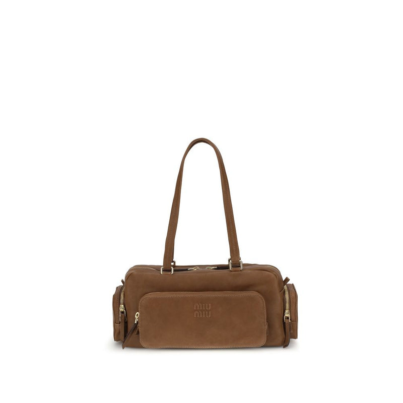 Suede Shoulder Bag Miu Miu