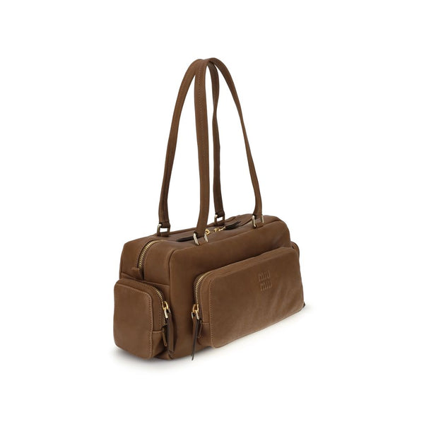 Suede Shoulder Bag Miu Miu