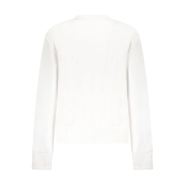 White Cotton Sweater Guess Jeans