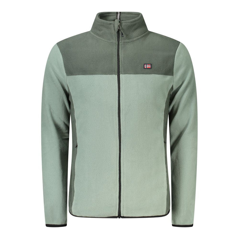 Green Polyester Sweater Norway 1963