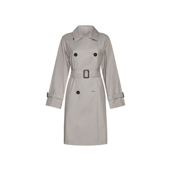 Blend Cotton Trench Coat Max Mara