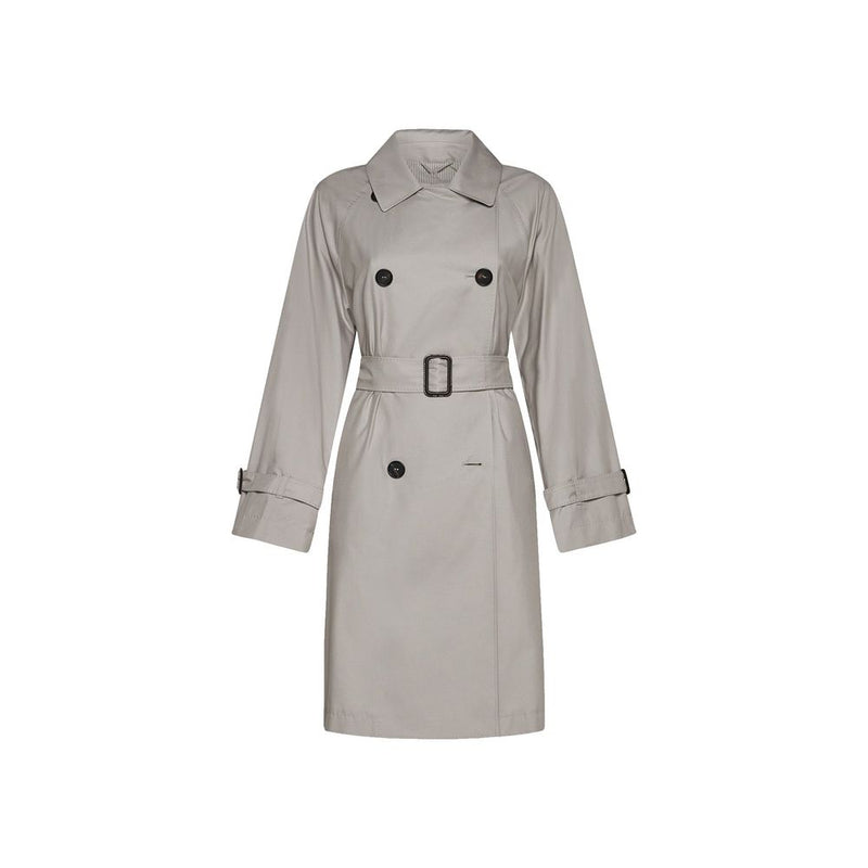 Blend Cotton Trench Coat Max Mara