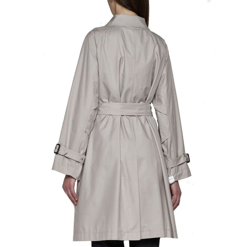 Blend Cotton Trench Coat Max Mara