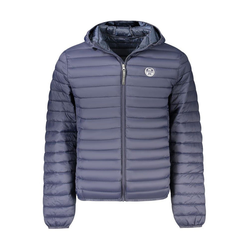 Blue Polyester Men Jacket North Sails