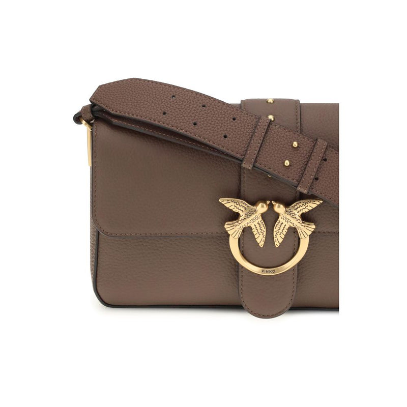 Love leather Shoulder Bag PINKO