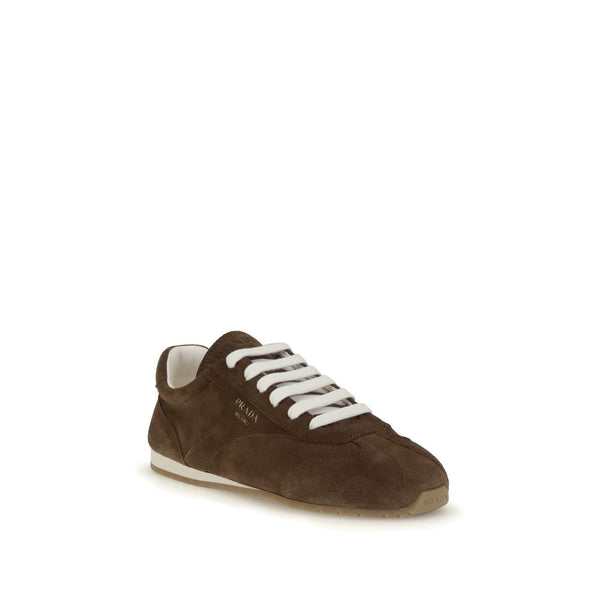 Suede Sneakers Prada