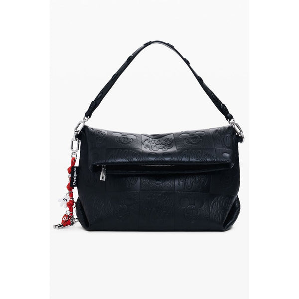 Black Polyethylene Women Handbag Desigual