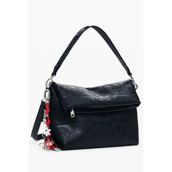 Black Polyethylene Women Handbag Desigual