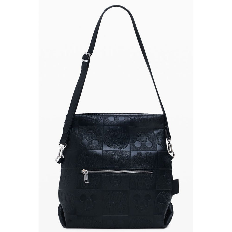 Black Polyethylene Women Handbag Desigual