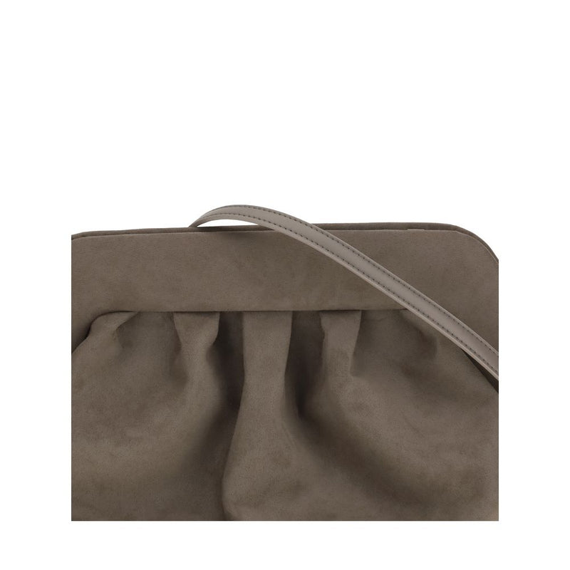 Bios suede Clutch Bag THEMOIRè