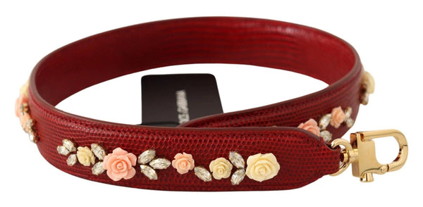 Floral Crystals Exotic Shoulder Strap Bag Accessory Dolce & Gabbana